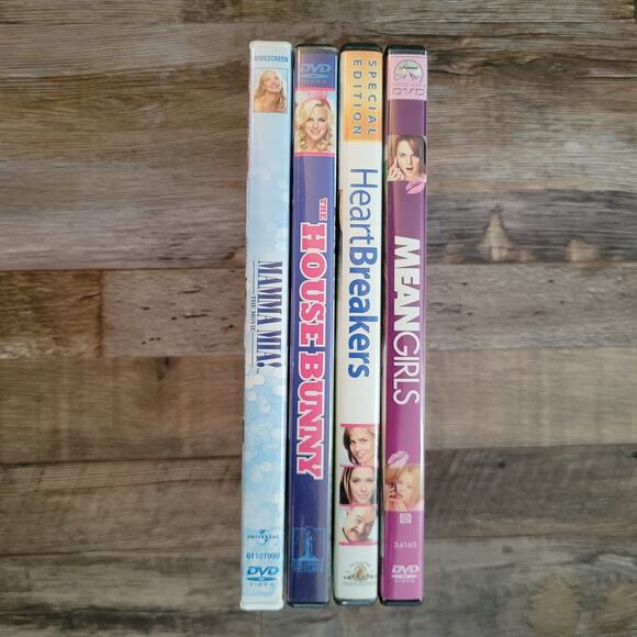 DVD Movie Bundle of 4: Mamma Mia, Mean Girls, House Bunny, Heart Breakers - VG+ - Picture 7 of 8